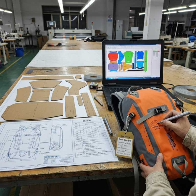 Het productieproces van waterdichte rugzakken uitgelegd