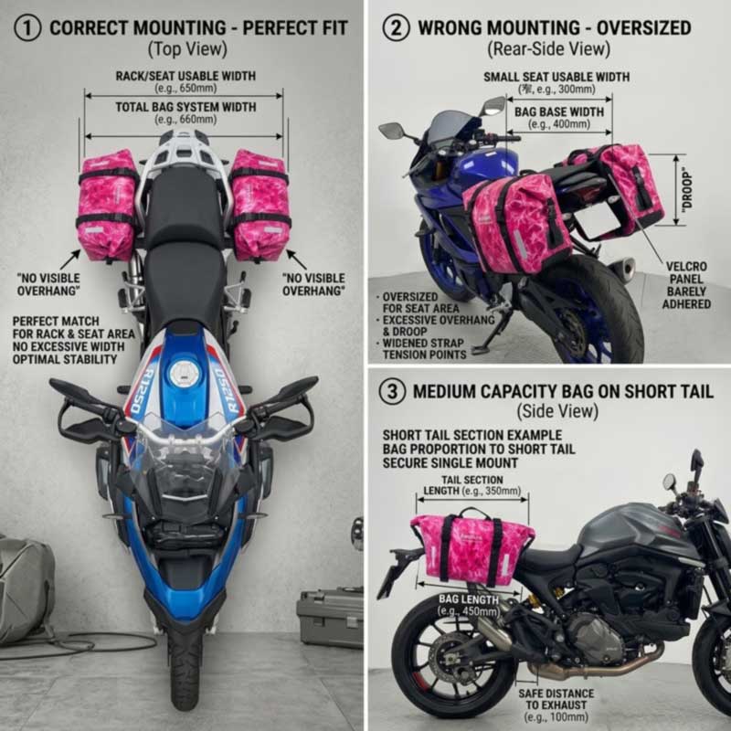 Fabrikant van motorfiets-achtertassen voor OEM-projecten