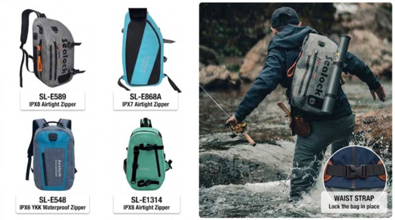Fabrikant van visslingbags: waterdichte slings voor visgerei- en vliegvismerken