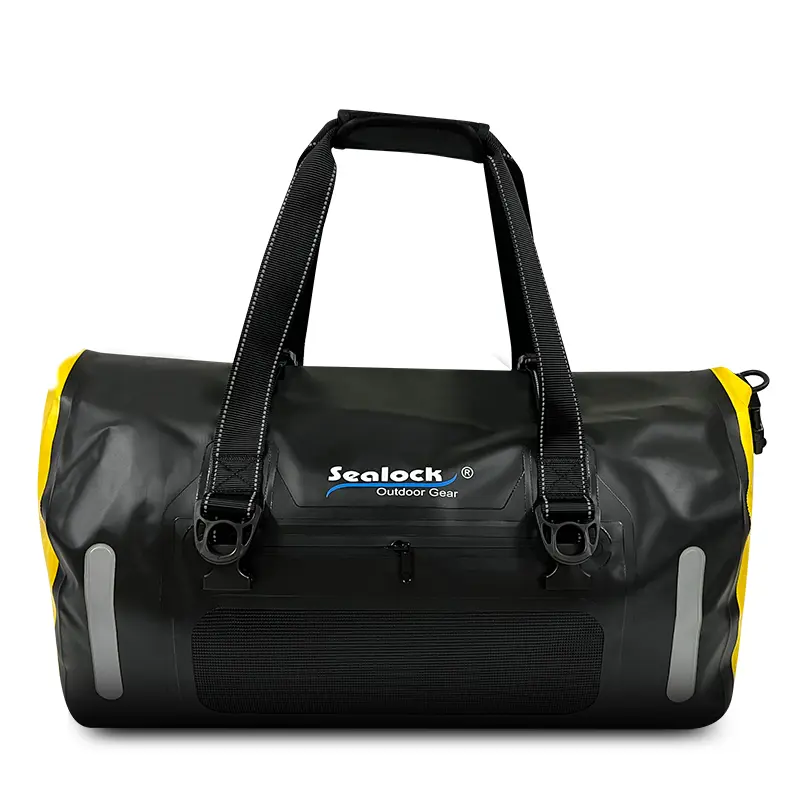 40L en 60L waterdichte duffeldroge tas met roll-top voor kajakken, kamperen en reizen
