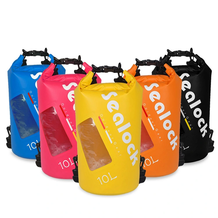 Waterdichte Dry Bag met Telefoonvenster 10Liter tot 20Liter